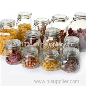 Clip Lid Glass Jars
