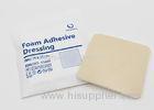 Advanced Non Adhesive PU Film / Foam Wound Dressing ISO13485