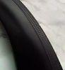 Light Weight Clincher Carbon Fiber Rear / Front Wheels 24.247mm