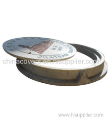 [Baoluan]BS EN124 fiber reinforced polymers manhole covers 700mm diameter high quality with warranty
