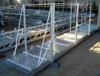Steel / Aluminium Outfitting Equipment Marine Ladder With Roller In 8 Meter Length