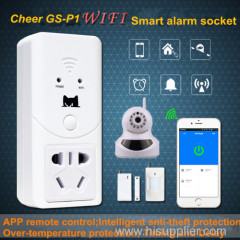 Cheer wifi plug socket mini alarm