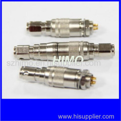 male and female Hirose 4pin connector with d-tap connector push pull self-locking system