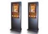 Steel chassis Anti-vandal Bill Payment Kiosk floor standing Capacitive Touch Screen Kiosk