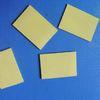 Thermal Silicone Foam Rubber Gap Filler for Cooling Components / LED TV Yellow Soft Compressible
