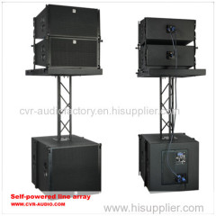 active 10 inch outdoor power line array system