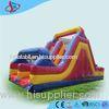 PVC Fun garden double Inflatable Sports Games slides tarpaulin