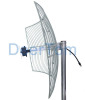 1920-2170MHz 3G UMTS Grid Parabolic Antenna 21dBi High Gain Outdoor Directional Base Station Antenna Point to Point