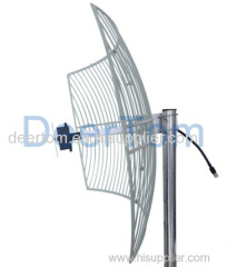 1920-2170MHz 3G UMTS Grid Parabolic Antenna 21dBi High Gain Outdoor Directional Base Station Antenna Point to Point