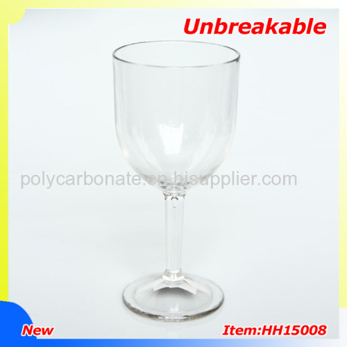 Unbreakable Polycarbonate Wine Glasses