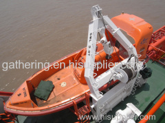 Marine 21KN A Type Rescue Boat Davit with CCS/EC/BV/ABS Certificate