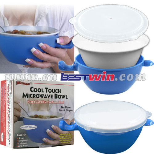 Handy Gourmet Cool Touch Microwave Bowl 3 sets