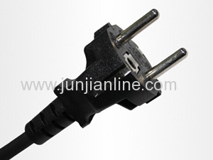 Environmentally friendly Russia power plug cable