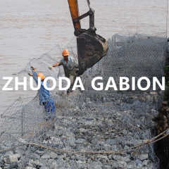 High Quality ASTM A975 Galvanized Gabion Box from Real Manufacturer (Zhuoda Gabion)