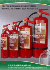 ABC portable fire extinguishe