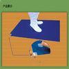 26*45 PE Clean Room Sticky Mat 30 Layer For Medical Industry With White / Blue
