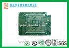 GPS board HDI multilayered pcb 6 layer green solder mask white legend