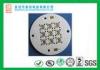 LED 2.0mm double side Aluminum PCB white solder mask L.F HASL