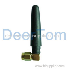 890-960/1710-1880MHz 900-1800MHz Internal Rubber Duck Antenna Small Rubber Duck Antenna SMA Connector Right Angle Antena