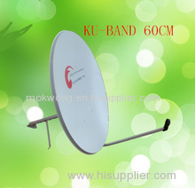 Ku-band 60cm satellite dish antenna