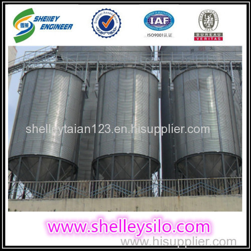 granules farm using grain storage silo