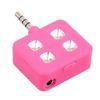 Fixed 3.5 mm headphone plug Selfie Led Flash tablet photograph at night