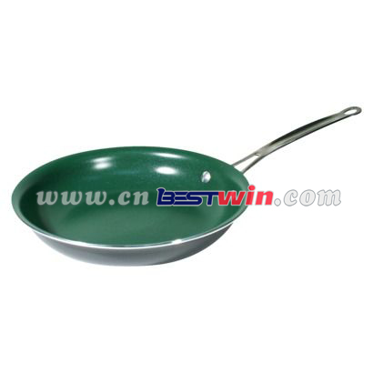 Aluminum Ceramic Cookware Non-stick Pan Green