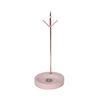 Small Tray Concrete Pink Jewelry Holder / Metal Rack Cement Home Decor