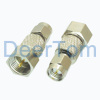 SMA Male to F Male Connector Adapter F Male to SMA Male Conector Adaptor Straight Connector Type RF Coaxial Connector