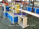 PVC Plastic Pipe Extrusion Line / PVC Pipe Manufacturing Machine for 75-160mm PVC Water Pipe