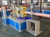 PVC Plastic Extrusion Line / 75-160mmPVC Pipe Extrusion Machine for Water Distribution in Qingdao