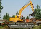 0.9 M3 Shallow Water Floating Pontoon Excavator Road Construction Equipment