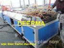 WPC Profile Extrusion Line PVC Door Frame Making Machine / Door Pocket Machine