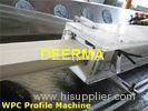 180mm / 240mm Wood Plastic Extrusion Line For Door Frame Profiles / Architrave