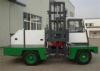 Airport 4 Ton Solid Tyre Side Loading Forklift Truck With Electric Engine