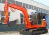 Low Noise Rock Type Bucket Small Wheeled Excavator With Air Conditioner