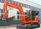 Low Noise Rock Type Bucket Small Wheeled Excavator With Air Conditioner
