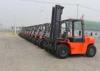 Construction Machine 3 Stage Mast 10 ton Industrial Forklift Truck For Moving Cargo