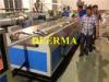 Plastic PVC Profile Extruder Production Line For Three Rails Sliding Window