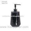 Black Liquid Concrete Toothbrush Holder Bathrooms Polished Slim Soap Holders