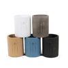 Five Color White Concrete Kitchen Accessories Concrete Cup With Forks Pattern