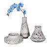 Marble Ceramic Concrete Vase Smooth Radiation - Proof 3 pcs 20cm 20cm