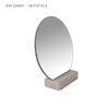 Personalized Mirror Cement Holder / Cement Desk Accessories For Interior Decoration