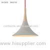 Trumpet Shaped hanging concrete lamp shades Eco - friendly 30cm 35cm
