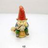 Red Hat Smiling Polyresin Figurines Santa Claus For Christmas Decoration