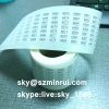 Brittle Destructible Tamper Proof Stickers with Serial Number Customized Security Sticker Lables