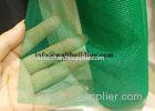 Green Replacement Window Mosquito Net For Construction / Orchard