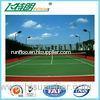 Indoor Sport Court Flooring / Shock Absorbing Elastic Flooring Fastest Tennis Court Surface