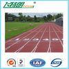 Exercise Recycled Rubber Outdoor Flooring Permeable Jogging Track Material