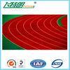Self - knot Pattern Rubber Running Track 13MM Outdoor Athletics Track Rubberized Flooring